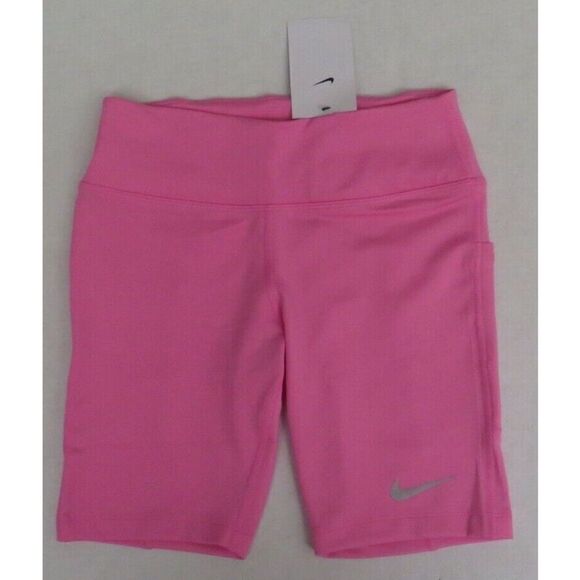 Nike DB4347 607 Women's Sz XS Pink Glow 7” Dri-Fit Fast Running Shorts - Picture 1 of 6